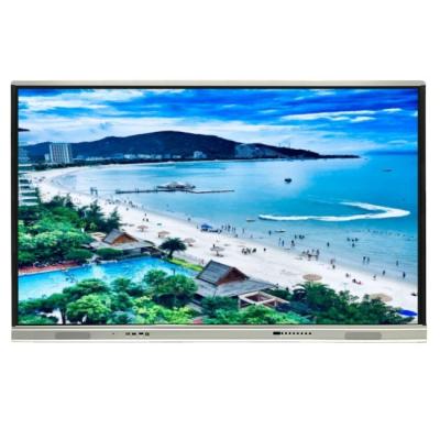 中国 新しい製品 リアトッチ アンドロイド LED インタラクティブ フラットパネル 4k ホワイトボード スマートボード 教室 インタラクティブボード 販売のため