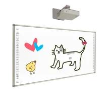 China Pen Writing Type IR Interactive Whiteboard with Nano or Ceramic Board Surface and Infrared Touch Technology for sale