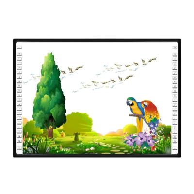 China Iron Sheet IR Interactive Whiteboard With Windows Operating System And USB Data Port School Educational Use Equipment Electronic IR interactive Whiteboard for sale