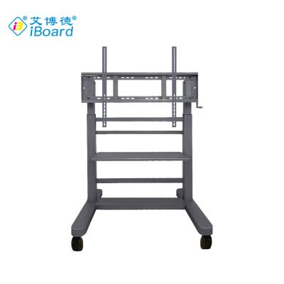 Chine Haute qualité 40Kgs tableau blanc interactif support écran plat chariot ascenseur muet roulettes à vendre