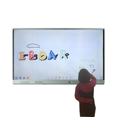 Cina Risoluzione astuta LCD del bordo 4K 350cd/m2 32768*32768 di Android 9,0 in vendita