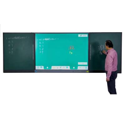 China 75 86 inch 4K Educational Equipment Touch Screen Best Smart Board Interconnected LCD Smart Blackboard à venda