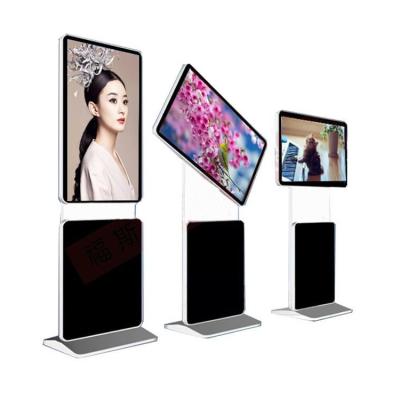 China HD Floor Standing Digital Signage 3840x2160 LED Touch Screen Kiosk Display for sale