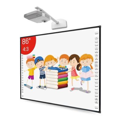 China 86“ Infrarode Interactieve Whiteboard Tien Punten Multitouch Te koop