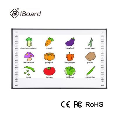 Cina Lavagna infrarossa di tocco di lavagna interattiva a 82 pollici ceramica nana di Digital in vendita