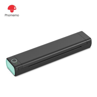 China Phomemo New Arrival Bluetooth Black And White Inkless Printer Compatible With Ipad Phone Inkless M08F Portable Printer for sale