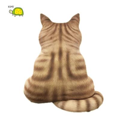 China Children's Toy Gift Cat Pillow Cat Bottom Plush Printing Stuffed Plush Soft Pillow Girls Gift for sale