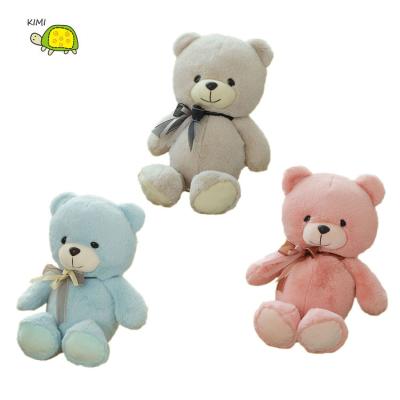 China Customized Branded Baby Cute Teddy Bear Kids Gift Animal Teddy Bear Pink Plush Toys Fun Cute Free Sample for sale