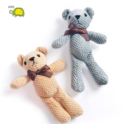 China New Styles Eco-friendly Mini Animal Toys Teddy Bear Plush Pendant Key Chain for sale