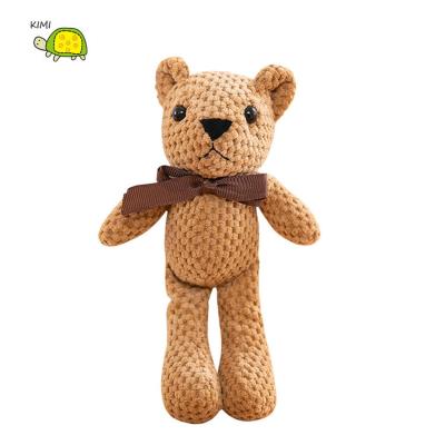 China Creative Key Chain Pendant Bag Mini Soft Animal Toys Teddy Plush Toy Wholesale Hanging Gift for sale