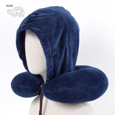 China Portable Wholesale Cheap Hat PP Cotton Neck Pillow In Travel for sale