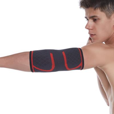 China Comfortable Sleeve Sports Adjustable Elbow Support Compression Exerciser Aolikes Elbow Protector Brace for sale