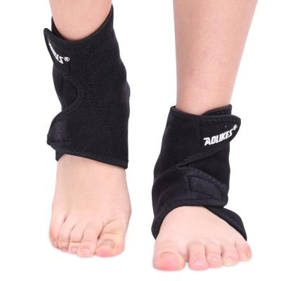 China Aolikes Ankle Brace Therapy Adjustable Self-Heating Magnetic Foot Sleeve Adjustable Ankle Support for sale