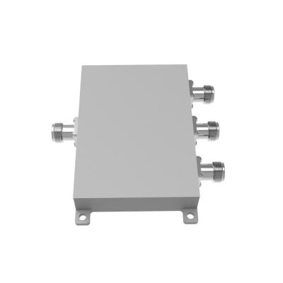 China 350-520MHz 3 Way N Female Wilkinson Power Divider for sale