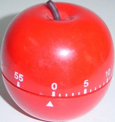 China 60 Minute Viable Fruits and Vegetables Form Mechanical Countdown Kitchen Timer for sale