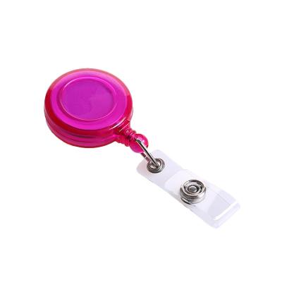 China Deyi Round Retractable Badge Reel Colorful for sale