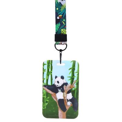 China Deyi Custom Logo Lanyard Card Holder for sale