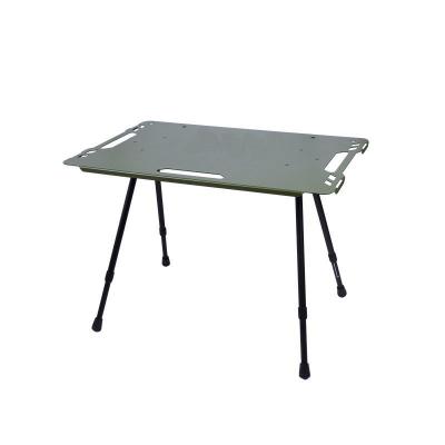 Chine Table de camping extérieur hauteur réglable Table de pique-nique Table pliante avec lampe à vendre