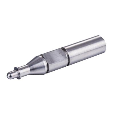 China With Glue Lock Hole CNC Parts Turning Milling Stainless Steel Threaded Insert M12-1.75 Knurled Nut for sale