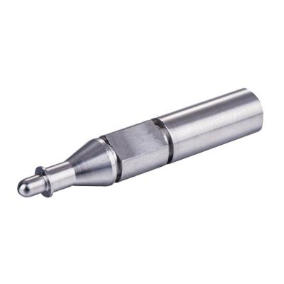 China With Glue Locking Hole CNC Stainless Steel Turning Milling Fittings Threaded Insert M10 Knurled Nut for sale