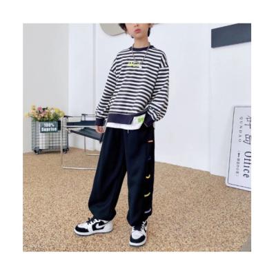 China 2022 Fashion Trendy Children's Clothing Boys Breathable Pants Spring And Autumn Trousers for sale