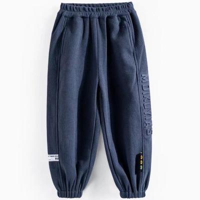 China Fade Proof Wholesale Boys Sweatpants Color Springs Ins Style Loose Style Trousers Fashion Casual Pants for sale