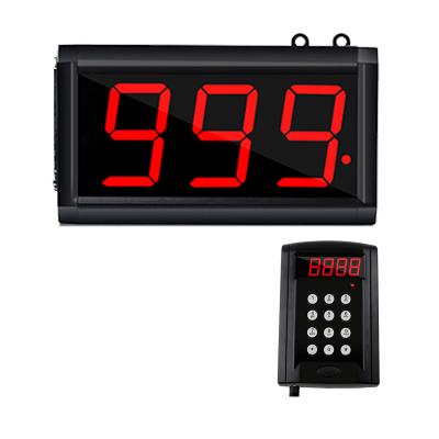 China Restaurant RINGBELL QCQ-4 Four Inches Queue Number Calling System Coaster Wireless Pager Service Wireless Number Calling System for sale