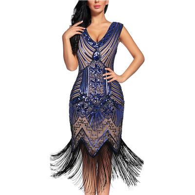 China Washable Custom Luxury Sequin Dresses Long Sleeves Dress Vestido Shiny Shiny Bling Dress For Women Party Evening for sale