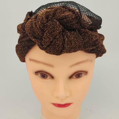 China BH-048 Nylon Dome Cap For Promise Double Layer Lace Up Adjustable Wig Cap For Making Wig Hairnet for sale