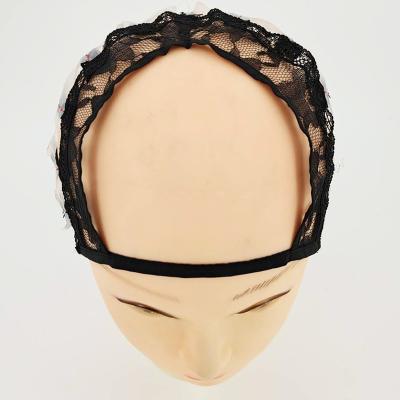 China BH-008 New Fashion Elasticity Make Wigs Silk Lace Cap For Wig Making Swiss Lace Wig Cap U Part for sale