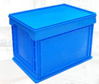 China Strong box vegetable and fruit transport turnover thickened plastic folding baskets manufacturers wholesale foldable plastic baskets for sale