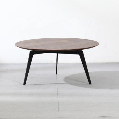 China Modern Living Room Furniture Round Tea Table (Other) MDF Nordic High Quality Wood Adjustable Coffee Table Side Table For Living Room for sale