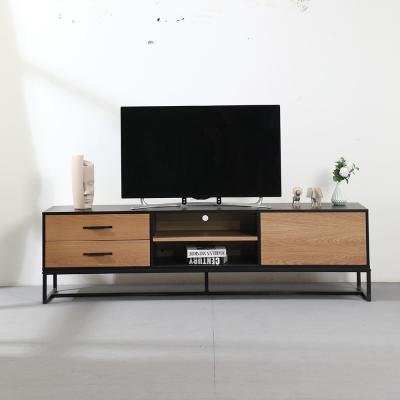 China (Others) Latest Designs Adjustable Home Furniture Modern Living Room TV Stand Furniture Wooden TV Cabinets for sale