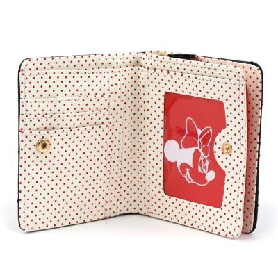 China Amazon Standard Hot Sale Designs Cute Disney Ladies Card Wallet Purse for sale