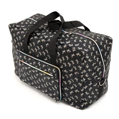 China Folding Cute Duffle Bag Polyester Tote Duffle Bag Women Outdoor Waterproof Travel Bag for sale