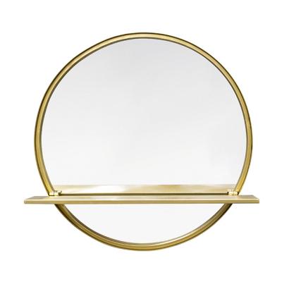 China Gold Morden Style Decorative Mirrors Living Room Antique Luxury Wall Mirror Decorative Compact Mirrors for sale