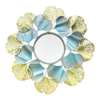 China Morden Design Pocket Mirror Espejos Decorativos Luxury Graceful Eye Catching Wall Mirror With Recessed Design for sale