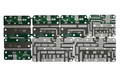 中国 空中輸送 1オンス銅厚さと黒色ソルダーマスクの単面PCB 販売のため