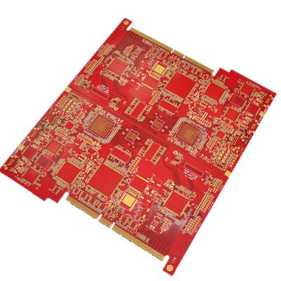 中国 赤い12層PCBスタックアップ FR4 KBシリーズ 1.5oz銅PCBボード 販売のため