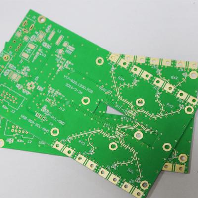 China Microondas RF Rogers PCB placas de circuito impresso fabricante imersão ouro à venda