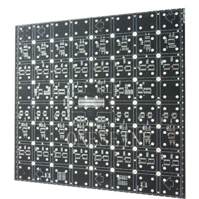 China 2 Schicht Rogers 5880 0,787MM Dicke PCB Prototyp Schwarzes Löten zu verkaufen