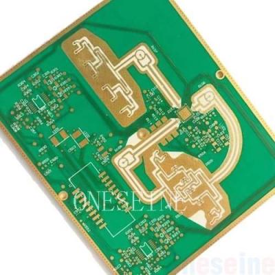 China Fr4 Rogers 6006 Duroid 6010 Mix Stack Up Multilayer PCB 1,0 mm Dicke zu verkaufen