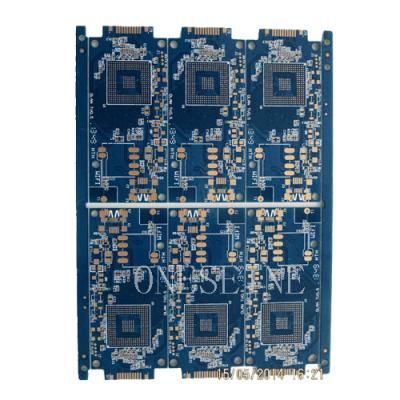 中国 8層BGAボード 多層PCBボード Fr4 Fr5基板 ブルーソルダーマスク 販売のため