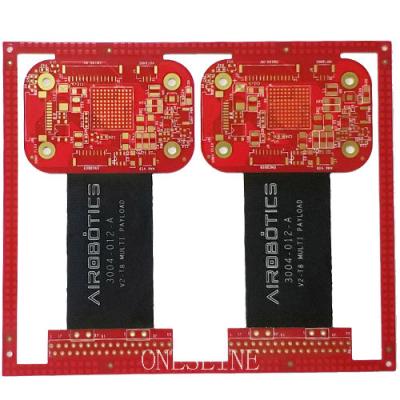 Cina 6 strati Pcb Fornitore 2OZ 3OZ Fabbricazione di circuiti stampati rigidi flessibili in vendita