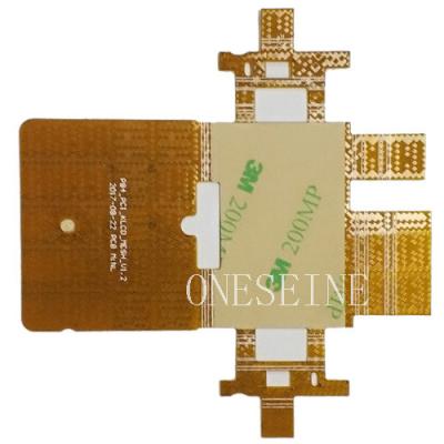 China Custom FPC Coil Flexible Pcb Board 0.25mm Double Sided Flex Pcb for sale