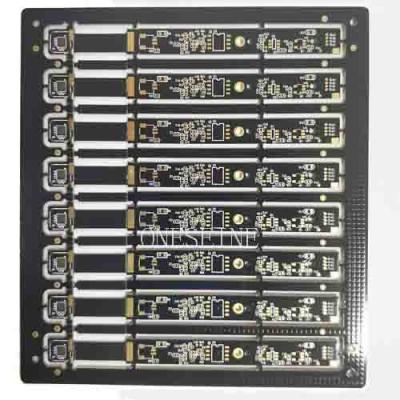 China Combination Rigid Flex PCB 12 Layer Rigid Flexible Printed Circuit Board for sale