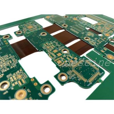 China 0.5oz-3oz 10 Layer Printed Circuit Board Lange stijve FPC-circuit board Te koop