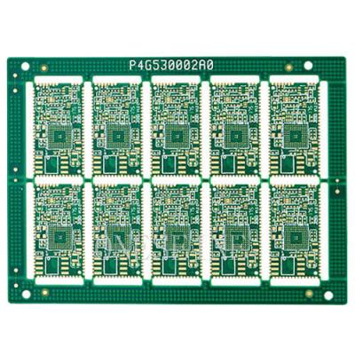 China FR4 Material PCB personalizado de múltiples capas de 4 capas con medio agujero de placa de PCB Bluetooth en venta