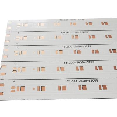 China Aluminium-Basis Kupfer-Kern-PCB 0,4 mm 0,6 mm 2-Schicht-Leiterplatte zu verkaufen