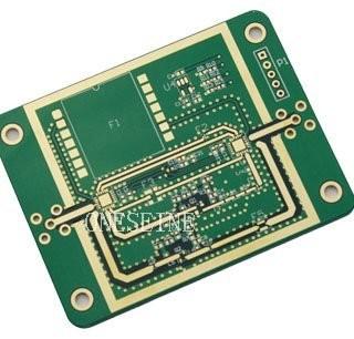 China 6L Rogers RO4350B Fr4 Hybrid Rogers Pcb Material Circuit Board for sale